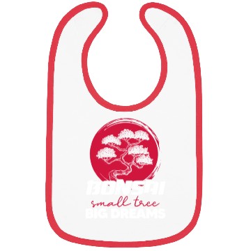 Discover Bonsai Small Tree Big Dreams Bibs