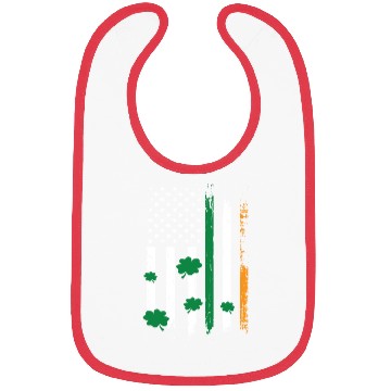 Discover Irish American Flag St. Patrick's Day Gift Bibs