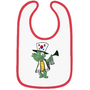 Discover South Korean Fan Turtle Bibs