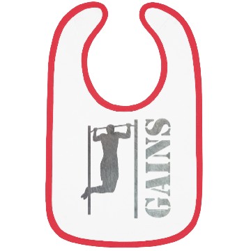 Discover Bodybuilder Workout Pull Postal Service Back Exercise Gift Bibs