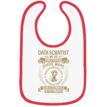 Discover Data Scientist Bibs - We Do Precision Gift Item