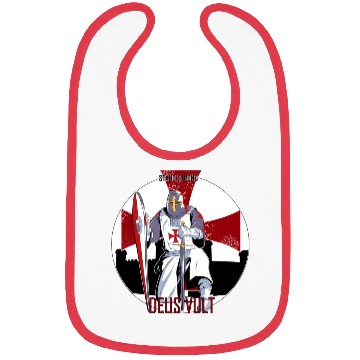 Discover Stand strong and Deus vult Bibs