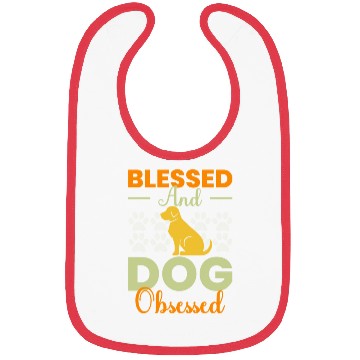 Discover Blessed & Dog Obsessed Owners Pet Lover Gift Ideas Bibs