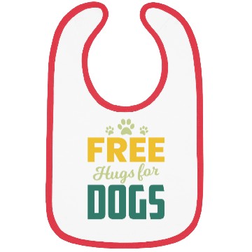 Discover Free Hugs for Dogs Owners Pet Lover Gift Ideas Bibs