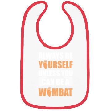 Discover Cute Australian Wombat Quote Wombats Lover Bibs