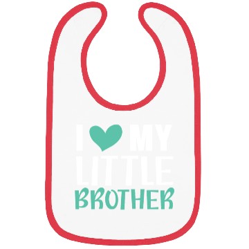 Discover I Love My Little Brother Best Bro Ever Brotherhood Bibs