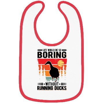 Discover Running Duck Gift Bottle Bibs