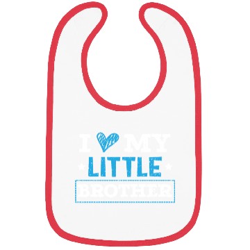 Discover I Love My Little Brother Best Bro Ever Brotherhood Bibs