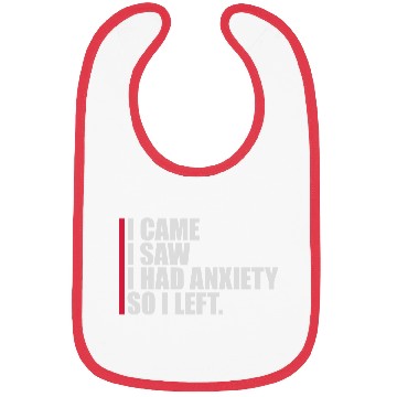 Discover I had anxiety saying Bibs