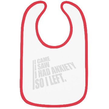 Discover I had anxiety saying Bibs