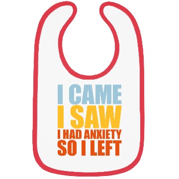 Discover I had anxiety saying Bibs