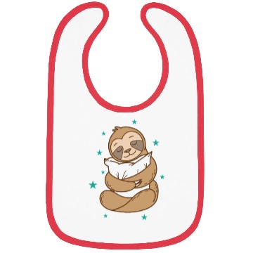Discover Sloth with Pillow Nature lazy Bibs