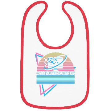 Discover Computer Science Retro Bibs