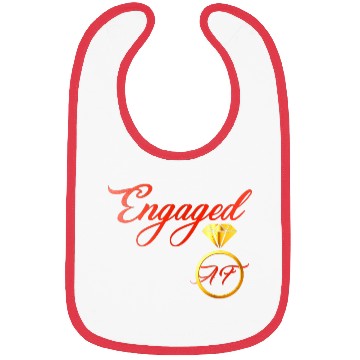 Discover engaged af engagement valentines day Bibs