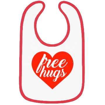 Discover free hugs valentines day Bibs