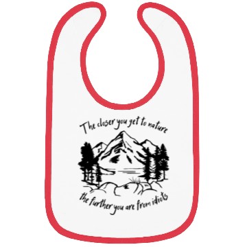 Discover Funny Hiking, Mountain, Nature Lover, Backpacking Bibs
