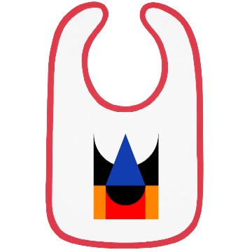 Discover geometric design Bibs