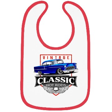 Discover Blue Classic Car Street Rod Bibs