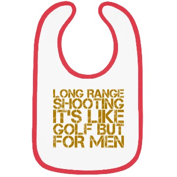 Discover Long Range Shooting, It's Like Golf But For Men Bibs
