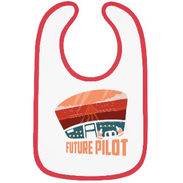 Discover Future Pilot Airline Fly Aviation Bibs