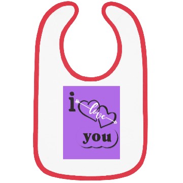 Discover love photo Bibs