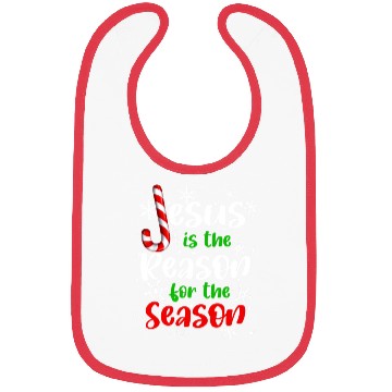 Discover Jesus is The Reason for the Season Candy Christian Bibs