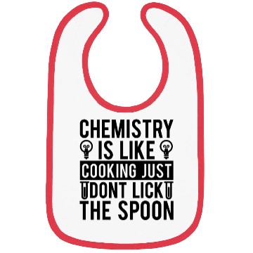 Discover Chemistry Cooking Science Teacher Student Gifts Bibs