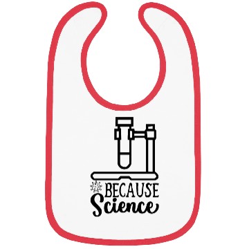 Discover Because Science Science Teacher Student Gift Ideas Bibs