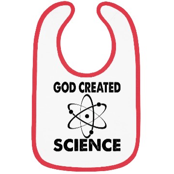 Discover God Created Science Teacher Student Gift Ideas Bibs
