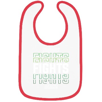 Discover Nobody Fights Alone Green Mental Health Bibs