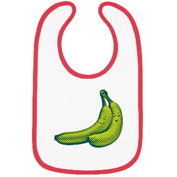 Discover HAPPY BANANA LOVE COUPLE Bibs