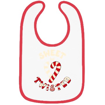 Discover Sweet but twisted candy canes pun Bibs