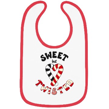 Discover Sweet but twisted candy canes pun Bibs