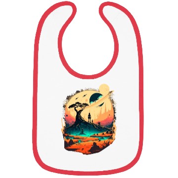 Discover sweet alien Bibs