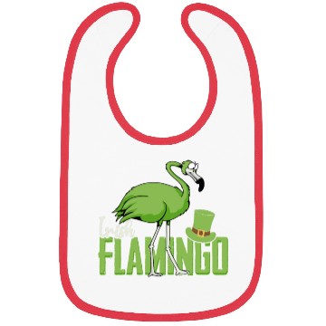 Discover Irish Flamingo - bird Bibs