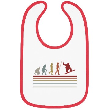 Discover Snowboarding Snowboarder Evolution Retro Bibs