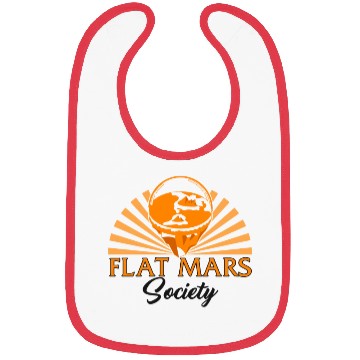 Discover Mars Bibs, Flat Mars Society Mars Bibs, Science