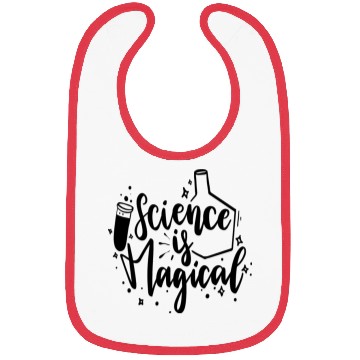 Discover Science Is Magical Nerd Geek Teacher Student Gifts Bibs