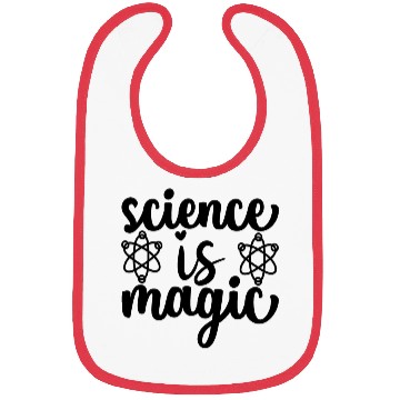 Discover Science Is Magic Nerd Geek Teacher Student Gifts Bibs