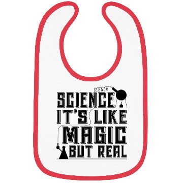 Discover SCIENCE Magic Nerd Geek Teacher Student Gift Ideas Bibs