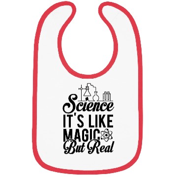 Discover Science Magic Nerd Geek Teacher Student Gift Ideas Bibs