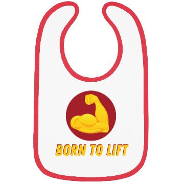 Discover BORN TO LIFT GYM WORKOUT ACHIEVEMENT Bibs