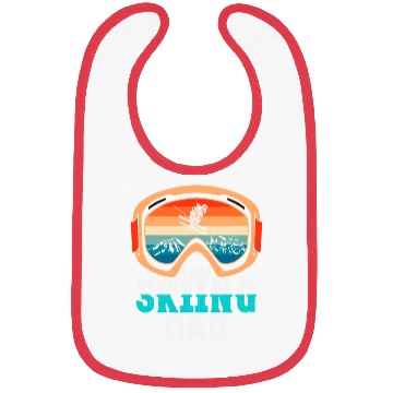 Discover I AM SKIING DAD Funny dad Bibs