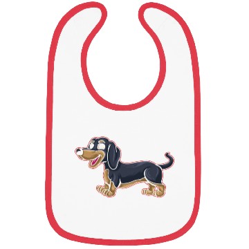 Discover Dachshund Gift Dixie Wiener Doxie Dackel Bibs