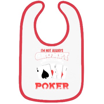 Discover Poker Casino Poker Player Gambling Roulette Bibs