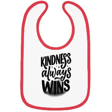 Discover Kindness always wins Bibs