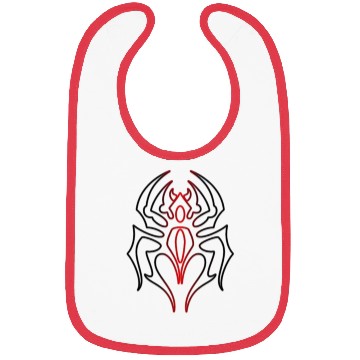 Discover spider tribal Bibs