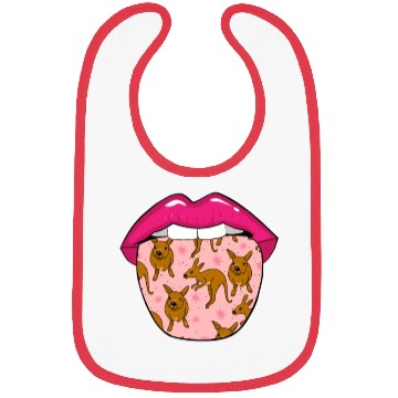 Discover Kangaroo Tongue Bibs