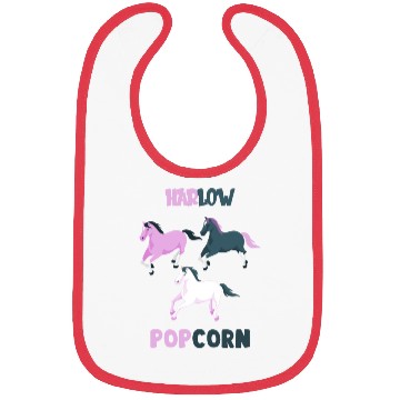 Discover Harlow And Popcorn Merch Popcorn The Pony Bibs