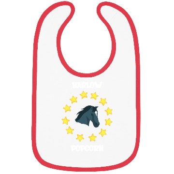 Discover Harlow And Popcorn Merch Popcorn The Pony Bibs